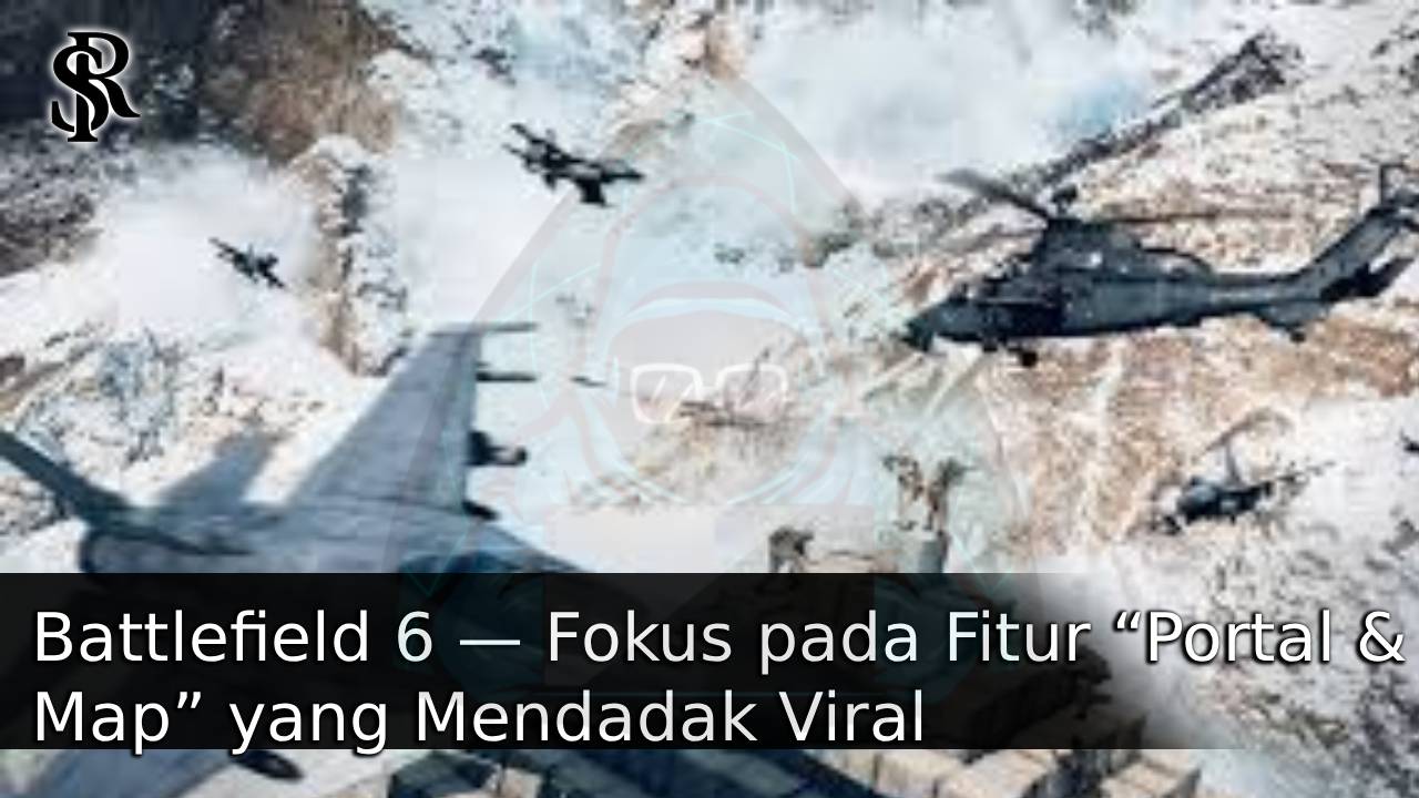 Battlefield 6 — Fokus pada Fitur “Portal & Map” yang Mendadak Viral